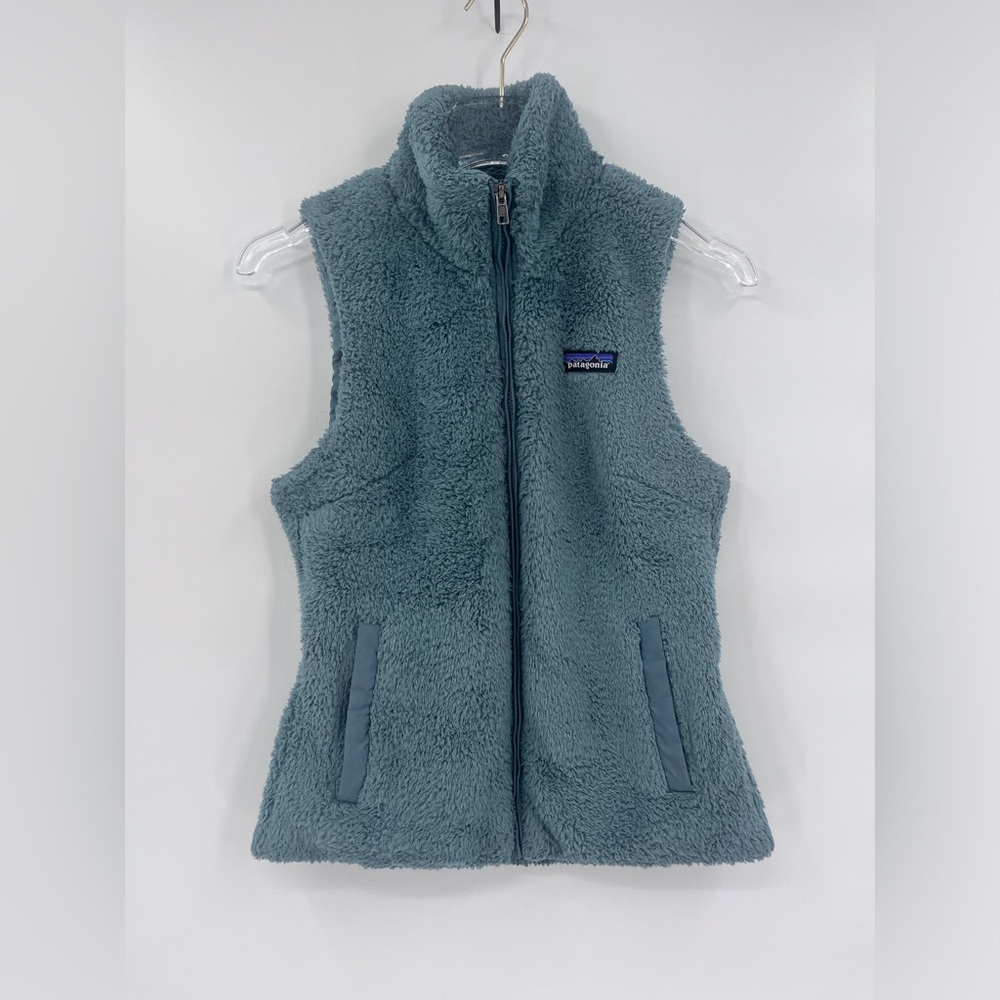 Patagonia Blue Fleece Vest